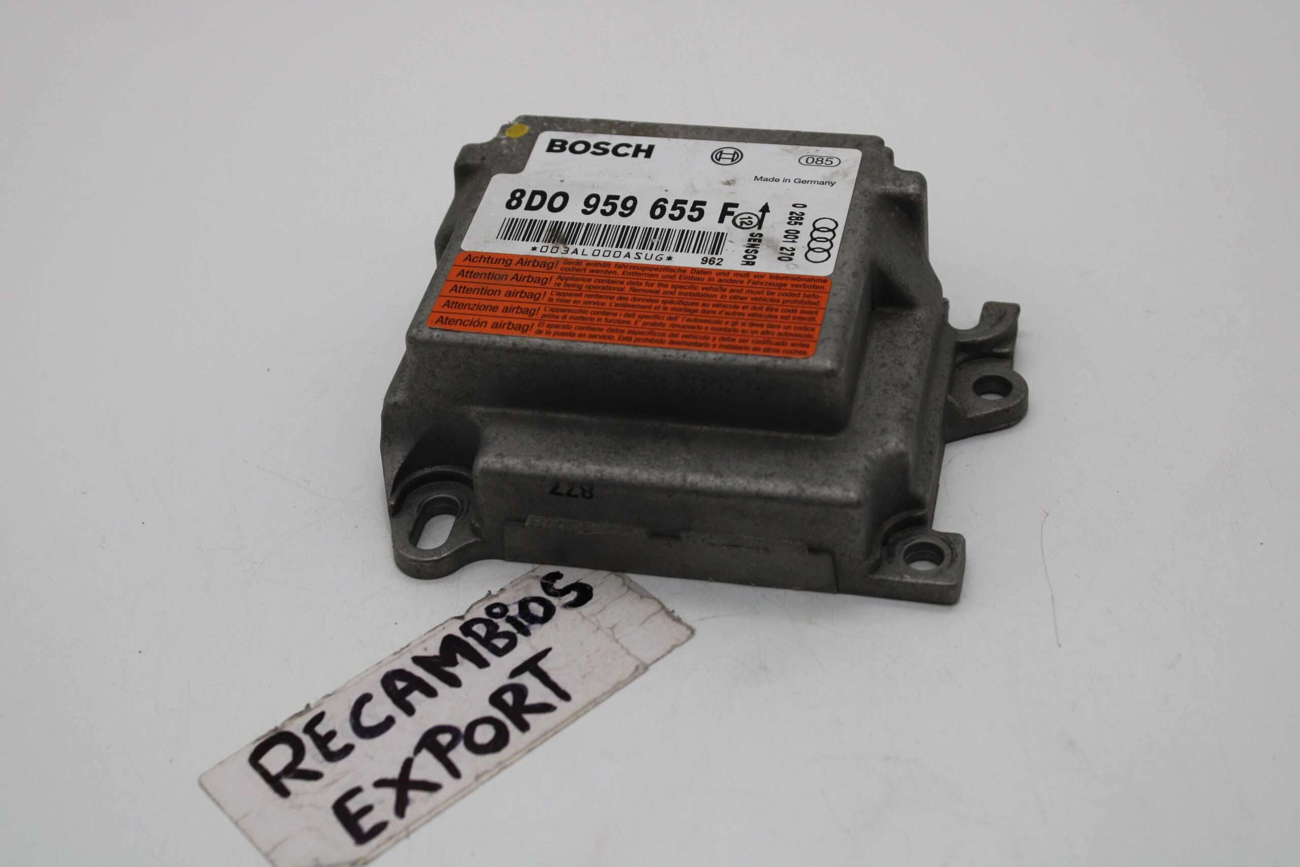 Centralita De Airbag Audi A4 B5 Recambiosexport